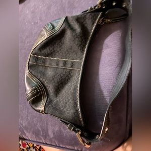 Coach Hobo Blavk & Grey